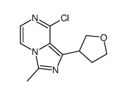 8-chloro-3-methyl-1-(oxolan-3-yl)imidazo[1,5-a]pyrazine Structure