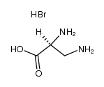 (S)-2,3-diaminopropanoic acid hydrobromide Structure