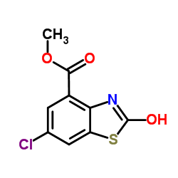 Methyl 6-chloro-2-oxo-2,3-dihydro-1,3-benzothiazole-4-carboxylate Structure