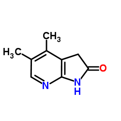 4,5-Dimethyl-1,3-dihydro-2H-pyrrolo[2,3-b]pyridin-2-one Structure