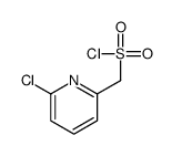 (6-chloropyridin-2-yl)methanesulfonyl chloride Structure