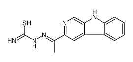 3-acetyl-beta-carboline thiosemicarbazone结构式