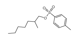 2-methyl-1-(toluene-4-sulfonyloxy)-heptane Structure