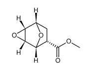 (1S,2R,4S,5R,6S)-3,8-Dioxatricyclo[3.2.1.02,4]octane-6-carboxylic Acid Methyl Ester Structure