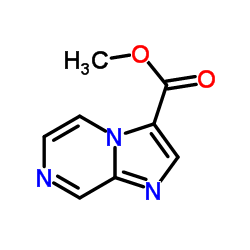 methyl imidazo[1,2-a]pyrazine-3-carboxylate Structure