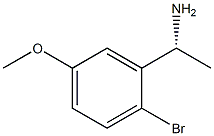 (1R)-1-(2-BROMO-5-METHOXYPHENYL)ETHYLAMINE Structure