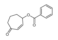 (4-oxocyclohept-2-en-1-yl) benzoate Structure