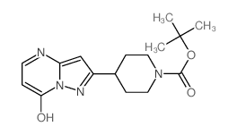 tert-Butyl 4-(7-hydroxypyrazolo[1,5-a]pyrimidin-2-yl)piperidin-1-carboxylate picture