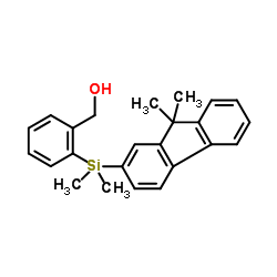 2-[(9,9-Dimethyl-2-fluorenyl)dimethylsilyl]benzyl alcohol picture