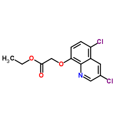 Ethyl 2-(3,5-Dichloroquinolin-8-yloxy)acetate Structure