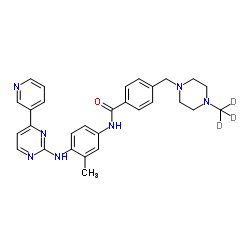 Imatinib Para-diaminomethylbenzene Impurity-d3结构式
