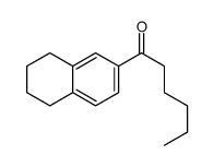 1-(5,6,7,8-tetrahydronaphthalen-2-yl)hexan-1-one Structure