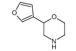 2-(3-Furanyl)morpholine structure