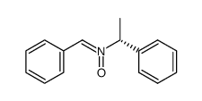 N-Benzylidene((R)-(-)-α-methylbenzyl)amine N-oxide Structure