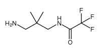 N-(3-amino-2,2-dimethylpropyl)-2,2,2-trifluoroacetamide Structure