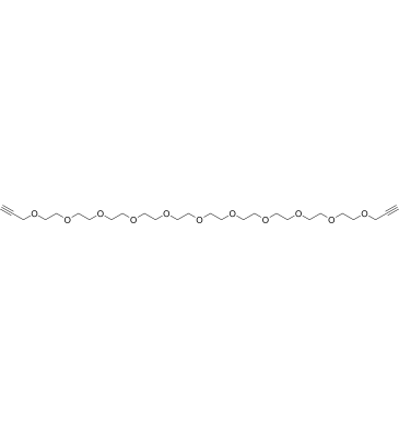 Bis-propargyl-PEG10图片