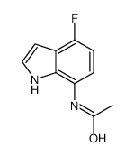 N-(4-fluoro-1H-indol-7-yl)acetamide picture