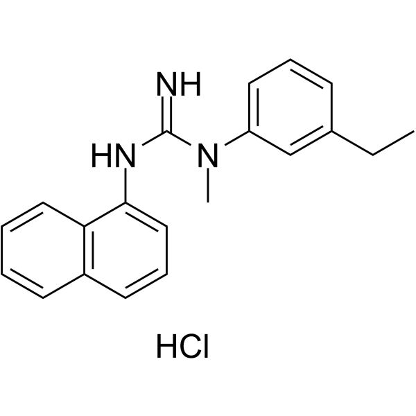 Aptiganel hydrochloride结构式