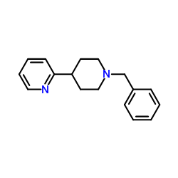 2-(1-Benzyl-4-piperidinyl)pyridine Structure