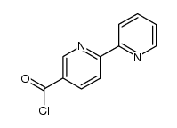 2,2′-bipyridine-5-carboxylic acid chloride结构式