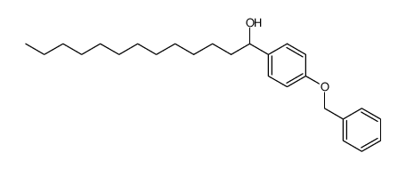 1-(4-(benzyloxy)phenyl)tridecan-1-ol Structure