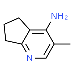 5H-Cyclopenta[b]pyridin-4-amine,6,7-dihydro-3-methyl-(9CI)结构式