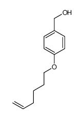 (4-hex-5-enoxyphenyl)methanol Structure