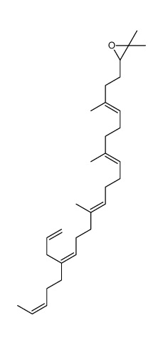 29-methylidene-2,3-oxidosqualene结构式