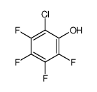 2-chloro-3,4,5,6-tetrafluorophenol结构式