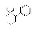 2-phenylthiane 1,1-dioxide Structure