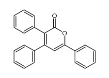 3,4,6-triphenyl-α-pyrone结构式