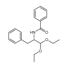 (S)-N-(1,1-diethoxy-3-phenylpropan-2-yl)benzamide Structure