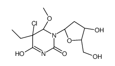 5-chloro-5-ethyl-6-methoxy-5,6-dihydro-2'-deoxyuridine picture