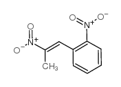 1-(2-nitrophenyl)-2-nitropropene结构式