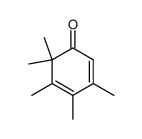 3,4,5,6,6-pentamethyl-2,4-cyclohexadienone Structure