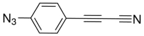 3-(4-叠氮基苯基)丙炔腈结构式