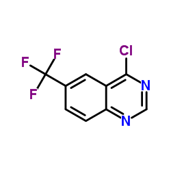 4-Chloro-6-(trifluoromethyl)quinazoline Structure