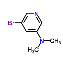 5-Bromo-N,N-dimethyl-3-pyridinamine Structure