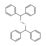 [(benzhydryldisulfanyl)-phenylmethyl]benzene结构式