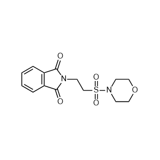 2-(2-(Morpholinosulfonyl)Ethyl)Isoindoline-1,3-Dione Structure