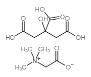 Betaine citrate structure