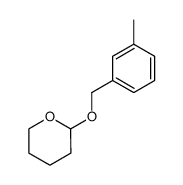 2-(3-Methyl-benzyloxy)-tetrahydro-pyran结构式