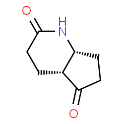 1H-Cyclopenta[b]pyridine-2,5-dione,hexahydro-,(4aR,7aR)-rel-(9CI)结构式