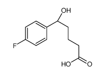 (S)-5-(4-fluorophenyl)-5-hydroxypentanoic acid Structure