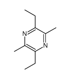 2,5-二乙基-3,6-二甲基吡嗪结构式