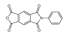 6-phenylfuro[3,4-f]isoindole-1,3,5,7-tetrone结构式