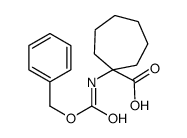 CBZ-1-AMINO-1-CYCLOHEPTANECARBOXYLIC ACID结构式