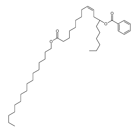 [(Z,7R)-18-hexadecoxy-18-oxooctadec-9-en-7-yl] benzoate结构式