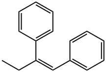 (Z)-1,2-Diphenyl-1-butene结构式