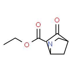 2-Azabicyclo[2.2.1]heptane-2-carboxylic acid,5-oxo-,ethyl ester结构式
